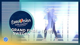 Benjamin Ingrosso - Dance You Off - Sweden - LIVE - Grand Final - Eurovision 2018