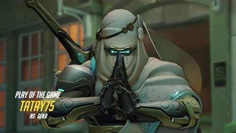 Overwatch: GENJI MULTI-KILL DEFLECTION