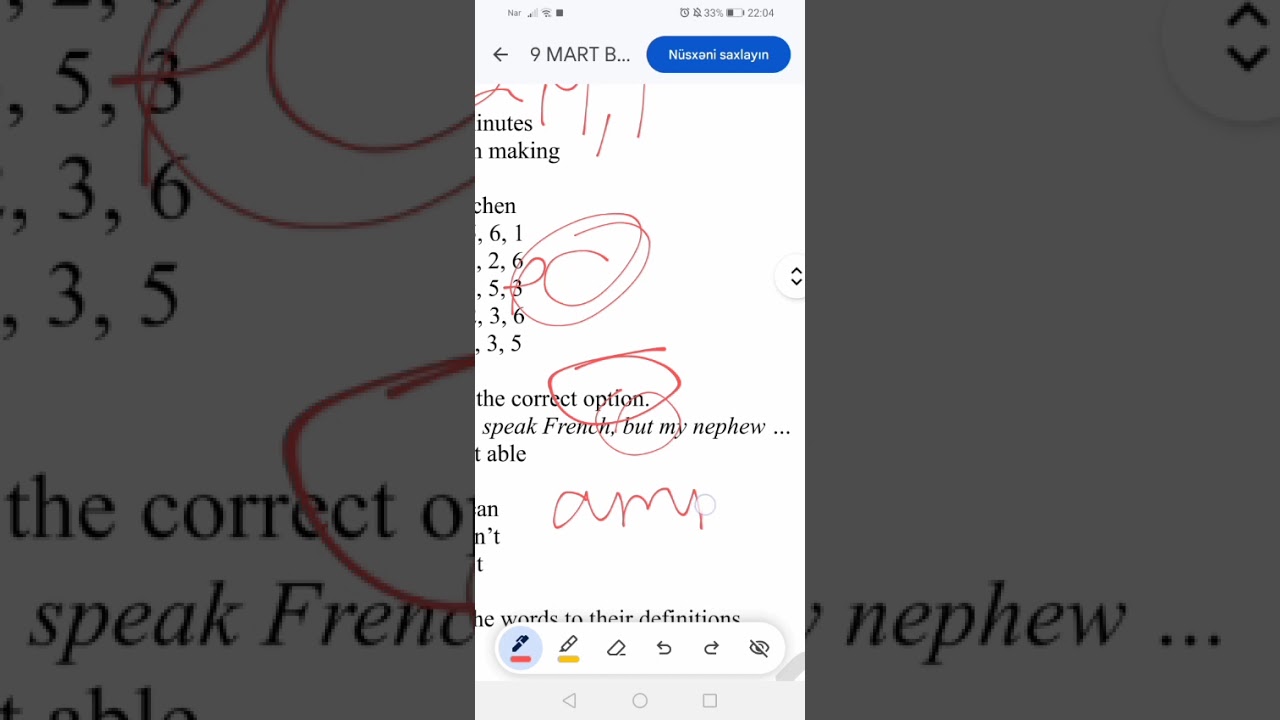 9 mart buraxılış imtahanlarının ingilis dilini üzrə izahı 
