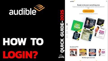 How to Sign In to Audible App on iOS | Step-by-Step 2025 Guide