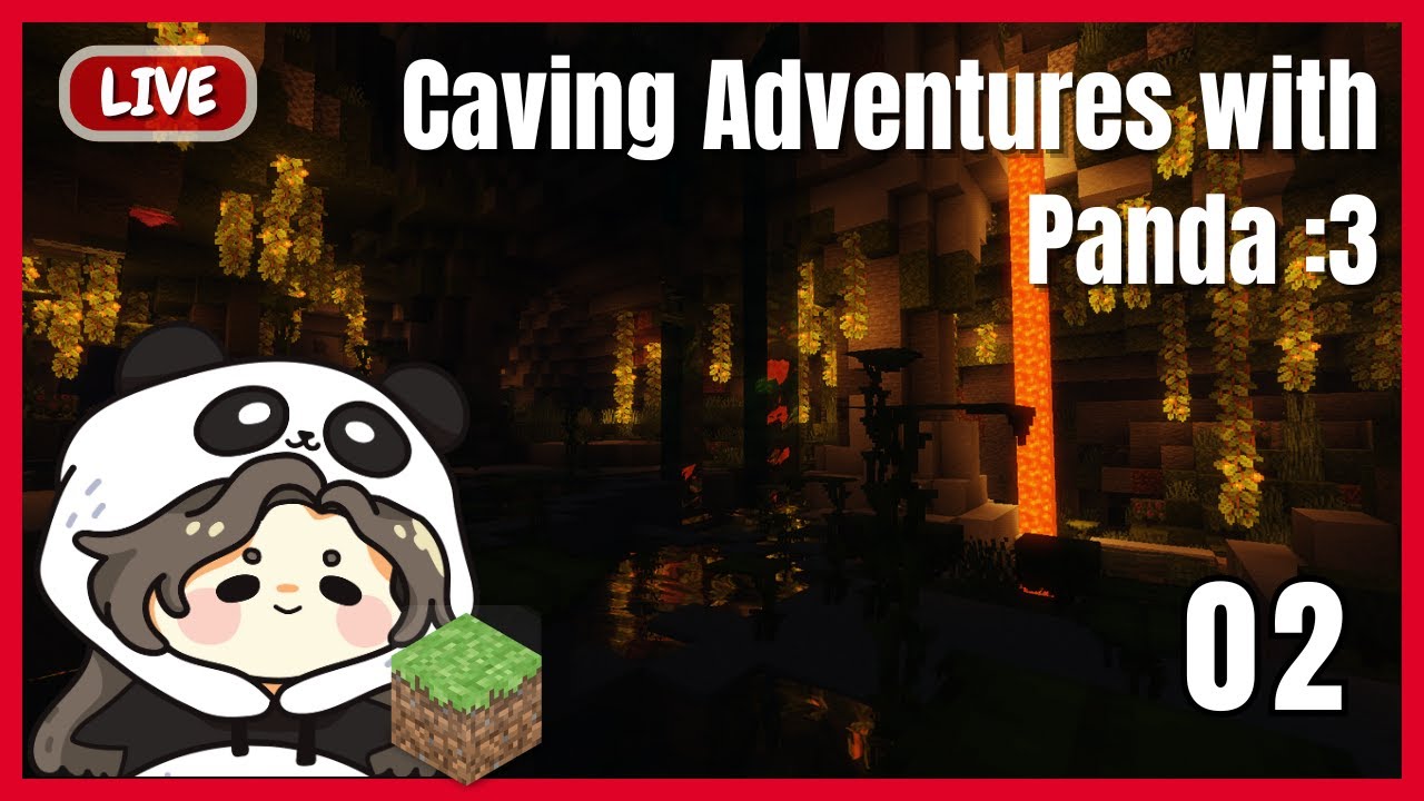 [🔴LIVE ] Exploring Deep Caves in Minecraft 【ENG/中文】Minecraft Survival ...