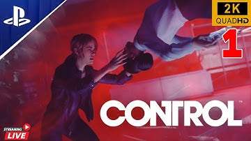 CONTROL Gameplay Walkthrough Part 1 FULL GAME [2K HDR PS5] - No Commentary