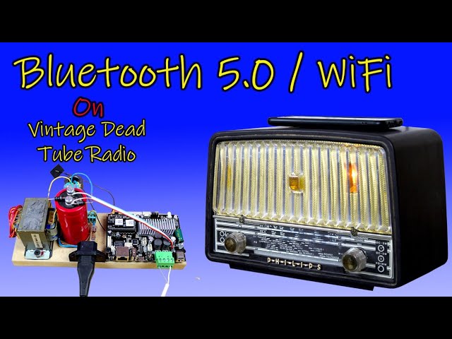 How to Convert and Old Radio to Bluetooth 5+