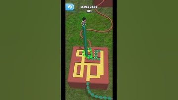 Gameplay top mobile games Relaxing n satisfying game iOS/ANDROID Stacky Dash  #shorts Level 2569