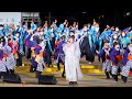 [4K] 松川未樹 『祭りだ!和っしょい』 YOSAKOIソーラン祭り 2022 日曜日 (中央)
