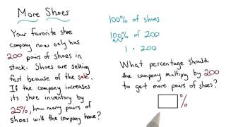 More Shoes - Visualizing Algebra