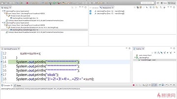 week2-- 1 7 2 debug 多断点调试