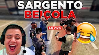 PARTICIPEI DO POLÍCIA 24 HORAS no GTA RP 😂 (Modder Clips)