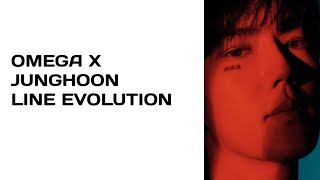 •OMEGA X - JUNGHOON ( LINE EVOLUTION ) | UNTIL " LOVE ME LIKE ".