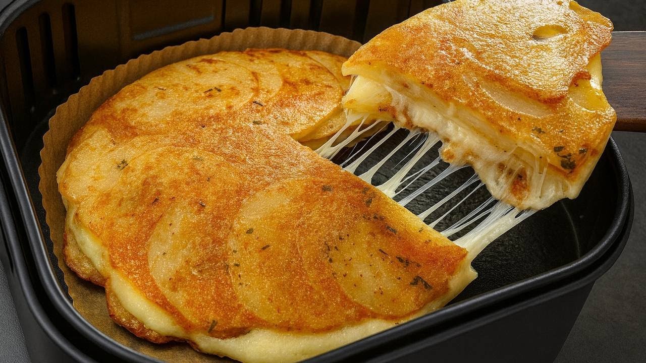 Kartoffeln + Käse im Airfryer = Unglaublich lecker! Zwei geniale Rezepte