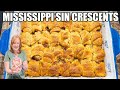 Mississippi sin crescents appetizer lunch or dinner idea