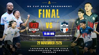  Final Ds Cup 2025 Tomat Fc Vs Sumberrejo Fc  Siapa Jadi Juara