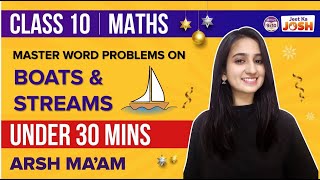 Most Important Maths Word Problems on Boats & Streams to ACE Class 10 Board Exams 2023 | BYJU'S screenshot 4
