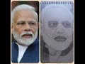 #narendra_modi#narendramodi .मोदी का चित्र how to draw modi ji😇😎👌