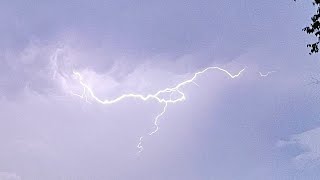 Unusual Lightning Storm In Our Area