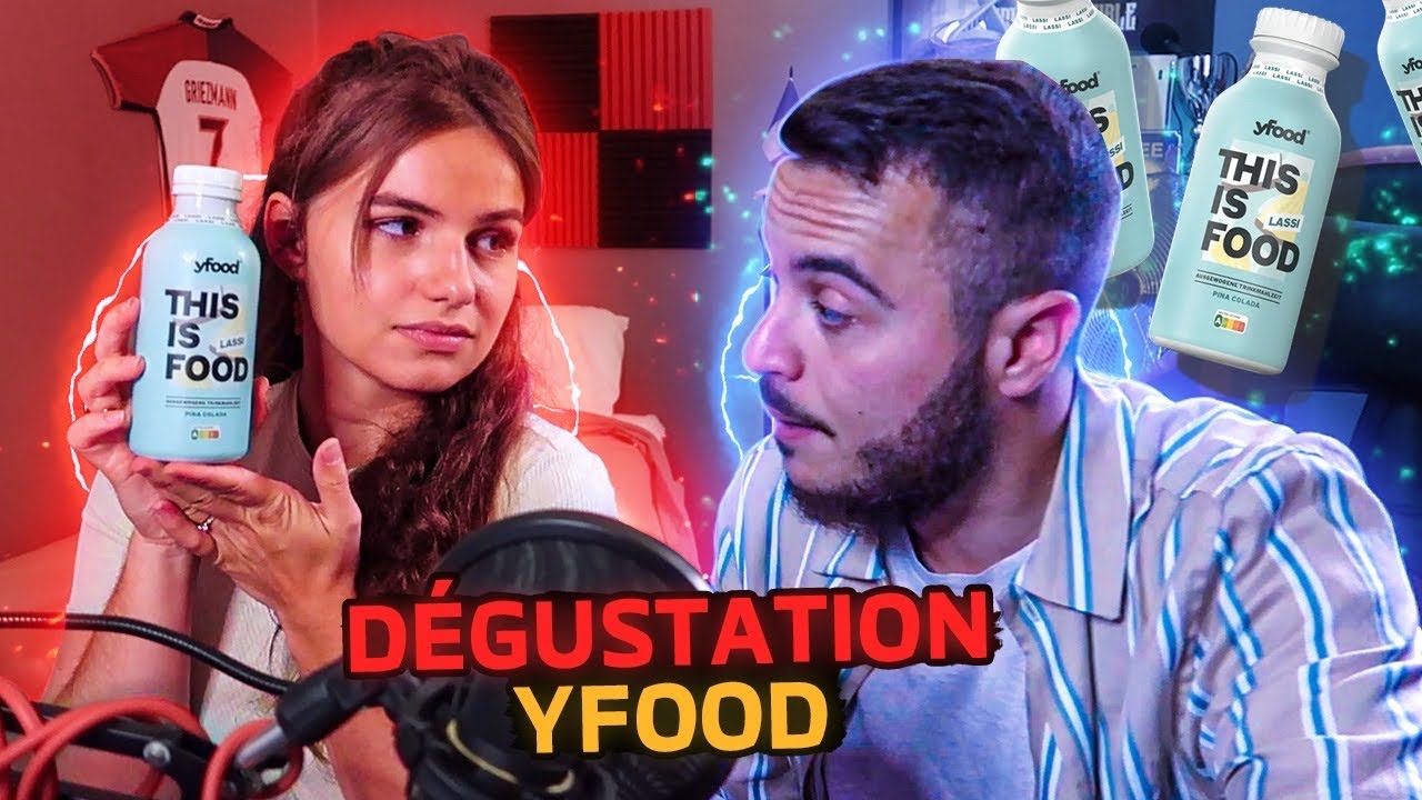 Dégustation des boissons Yfood ! (Feat Madame Pas Possible) 