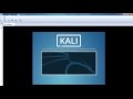 شرح حل مشكلة الشاشة السوداء في كالي لينكس Solve the black screen problem in kali Linux 2.0