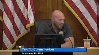 Details Traffic Commission Meeting 9/17/26 Guide