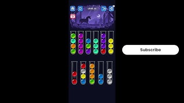 Ball Sort Puzzle Level 33 | Ball Sort Puzzle Color Game Level 33