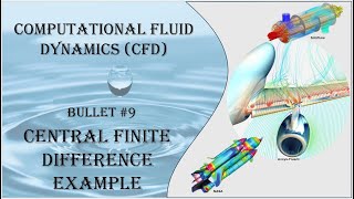 CFD Bullet 9  1D Conduction Example   Central FDM 10
