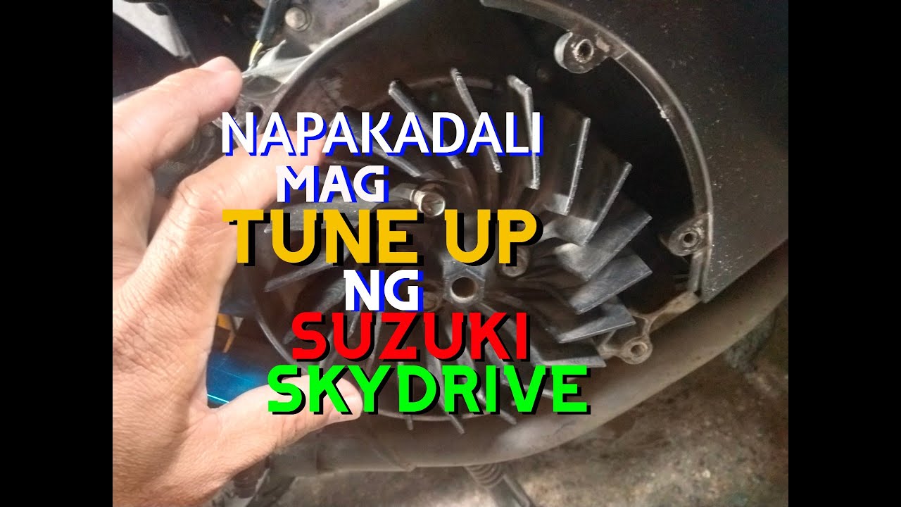 SUZUKI SKYDRIVE TUNE UP. 0.08mm to 0.10mm