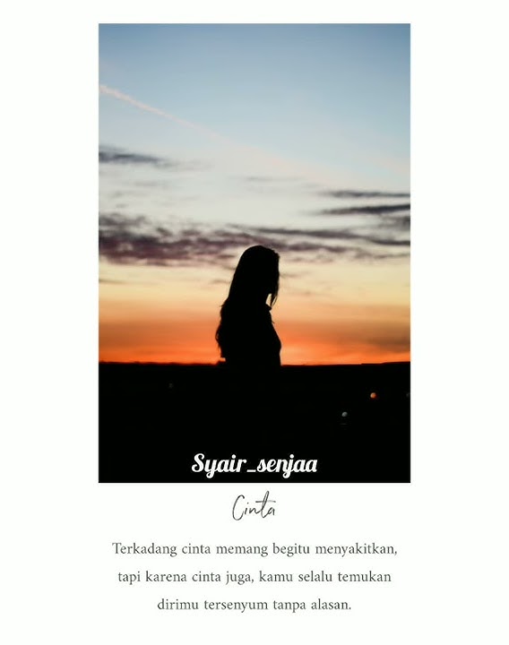 CINTA JANGAN SEMBUNYI || Status WA keren || Kata kata || BAHASA