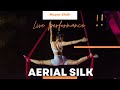 Nupur shah  aerial silk  live show