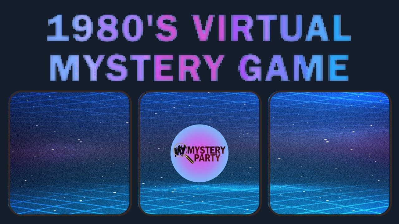 Murder in 1985 | A virtual murder mystery game for video ...