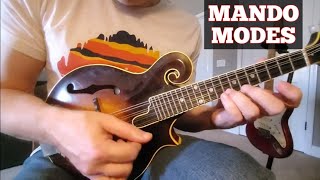 Finding Modes Within the Scale on Mandolin