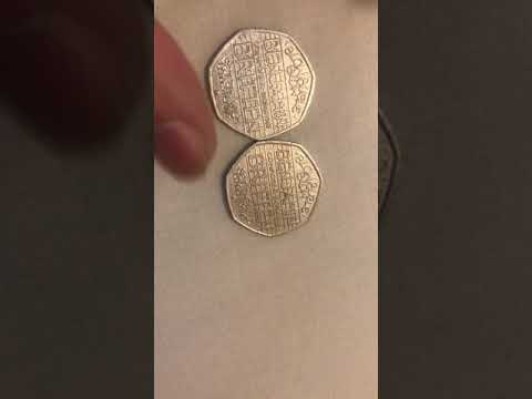 Rare 50p Coin - Benjamin Britten 50p