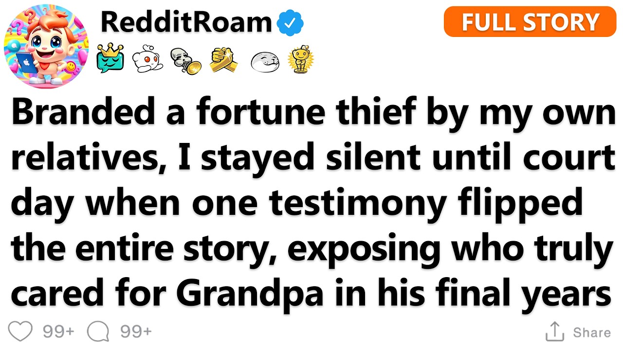 My aunt accused me of manipulating Grandpa for his $2.2 million inheritance, but during the...