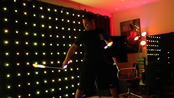 Sick Glowstringing Poi!