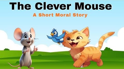 The Clever Mouse || One Minute Story || Short Stories || @Kidslearning2233
