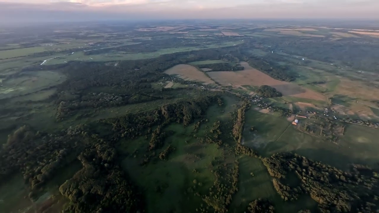 8 P.M. Take 2.  Summer sunset from frpv drone