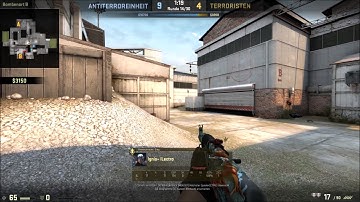 INSANE 1v5 CLUTCH IN CS:GO - No Armor 5 Headshots