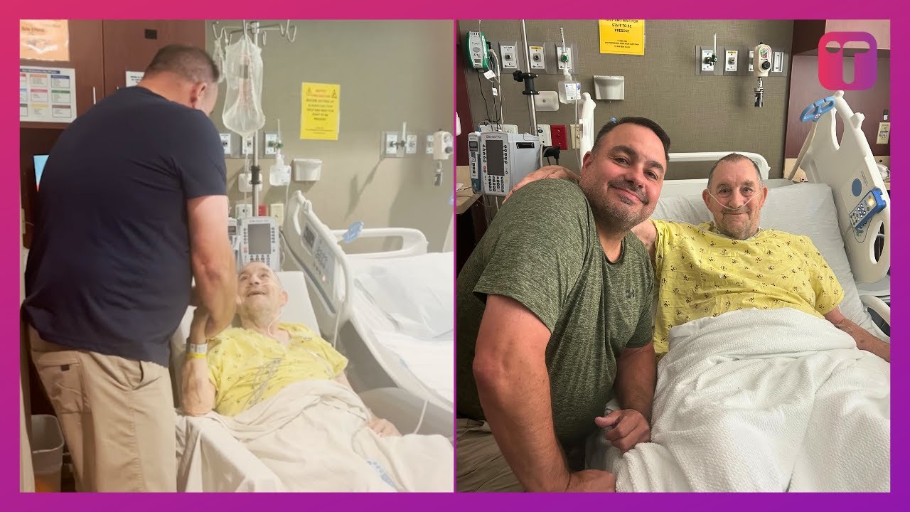 After 50 Years Of Wondering Man Meets Biological Dad 'Just In Time' As He's Laying In Hospital Bed