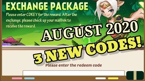 Idle Heroes 3 New Codes August 2020!