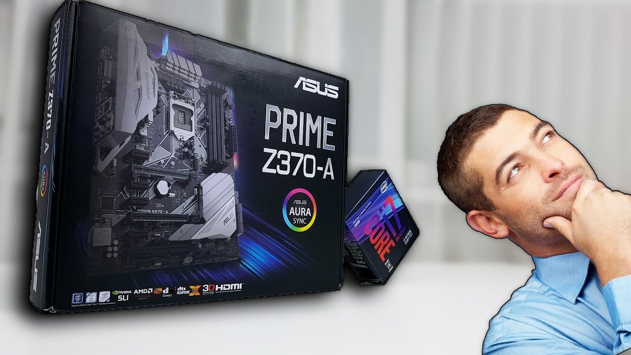 ⁣❓ЛУЧШАЯ МАТЕРИНСКАЯ ПЛАТА ДЛЯ COFEE LAKE -||- обзор Asus Z370-A (i7 8700k)