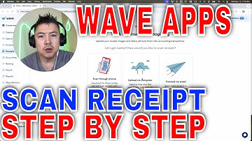 ✅  How To Scan Receipt Expense Into Wave Apps 🔴
