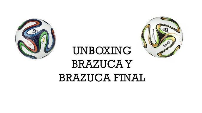 ADIDAS BRAZUCA FINAL RIO 2014 FIFA WORLD CUP FOOTBALL SOCCER BALL