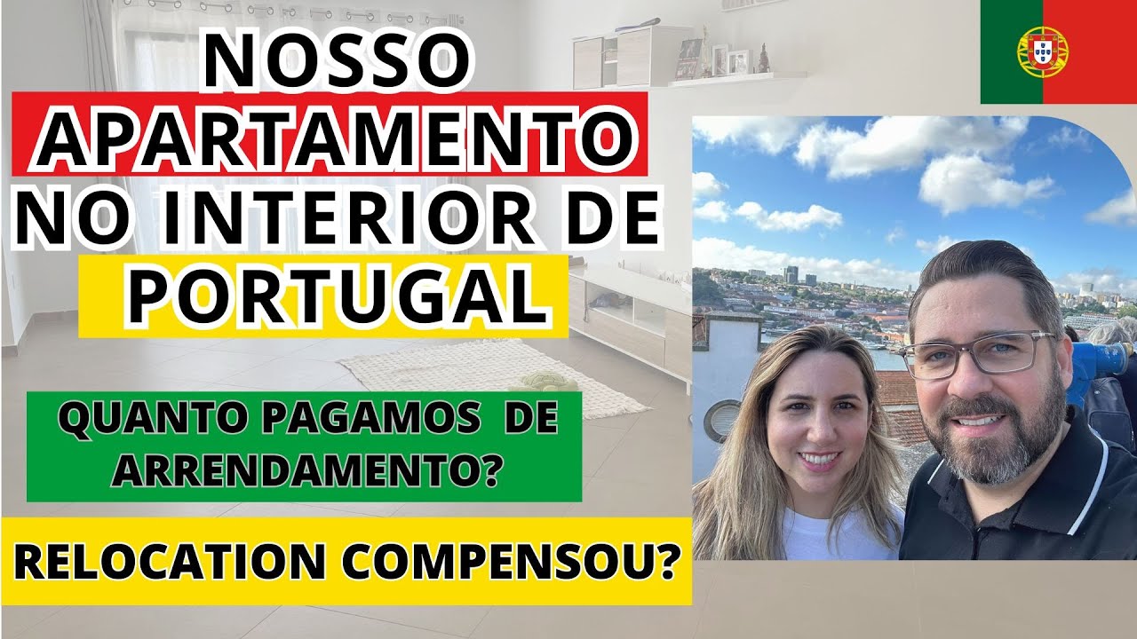Tour pelo nosso apartamento  T2 na Covilhã + Como arrendamos ainda no Brasil