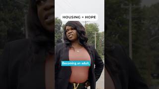 Once homeless, now she builds houses.