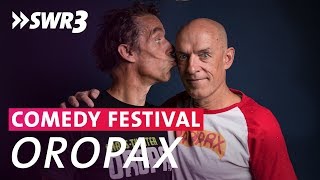 Oropax im Live-Talk beim SWR3 Comedy Festival 2018