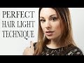 How to best place your light for hair separation in portraits