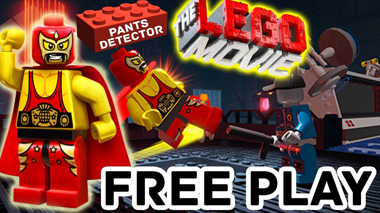 angry birds telepods stella Lego Movie Free Play w/ Mom & Dad - El Macho + Pants Detector Red Brick (WiiU Glitch)