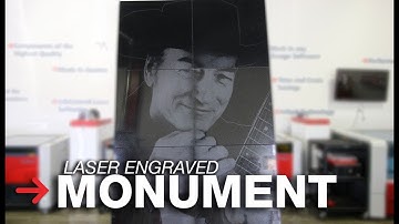 Laser Engraved Monument | Laser Etching Monuments | Stone Engraving