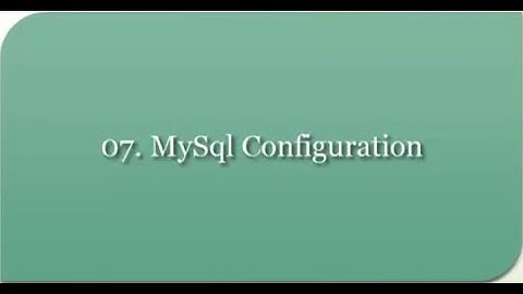PHP and Mysql Essential Bangla 07 MySql Configuration || Max Positivity