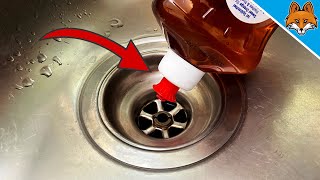 SECRET Plumber Trick: Unclog Drain in SECONDS 💥 (ง่ายมาก) 🤯