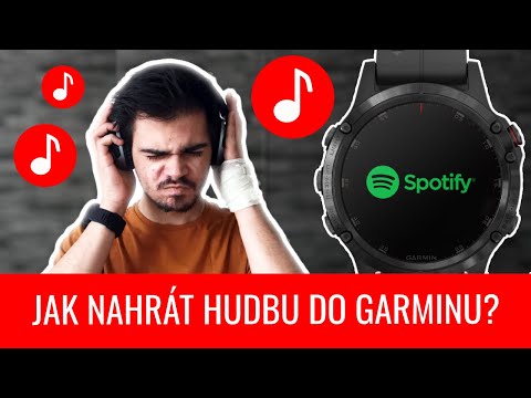NÁVOD: Jak nahrát hudbu do hodinek Garmin? 🎵⌚