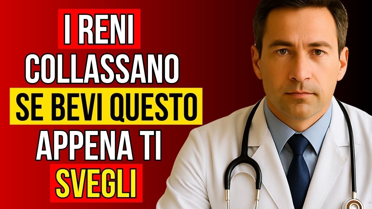 È morto a 62 anni per aver bevuto QUESTO appena sveglio — Milioni lo fanno e rovinano i reni